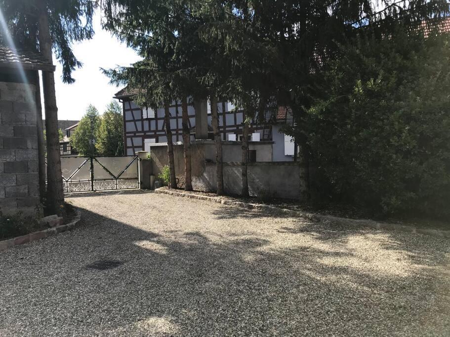 Paisible Logement Tout Equipe Pour 1 A 6 Personnes Ebersheim Exteriör bild